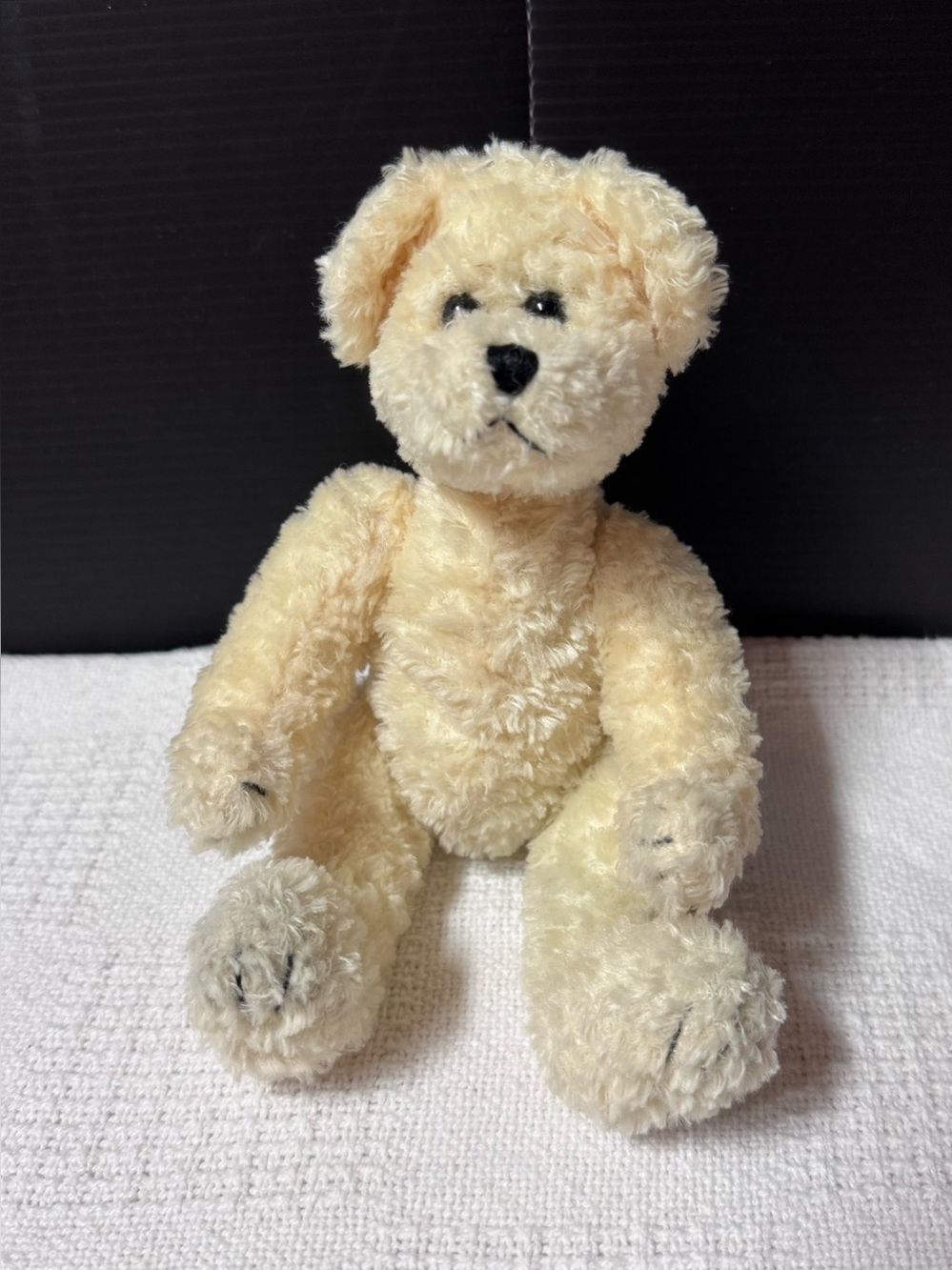 Plush Cream Teddy Bear Stuffed Animal for Kids